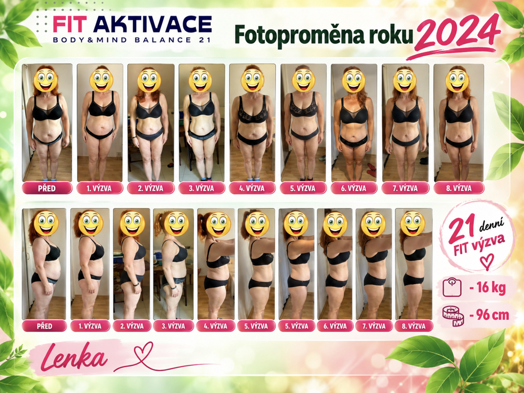 Lenka — barevná fotoproměna roku 2024, původní srovnávací snímky