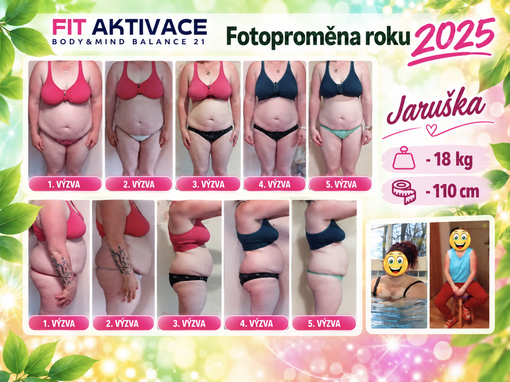 Jaruška — barevná fotoproměna roku 2025, původní srovnávací snímky