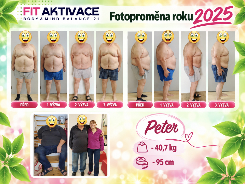 Peter — barevná fotoproměna roku 2025, původní srovnávací snímky